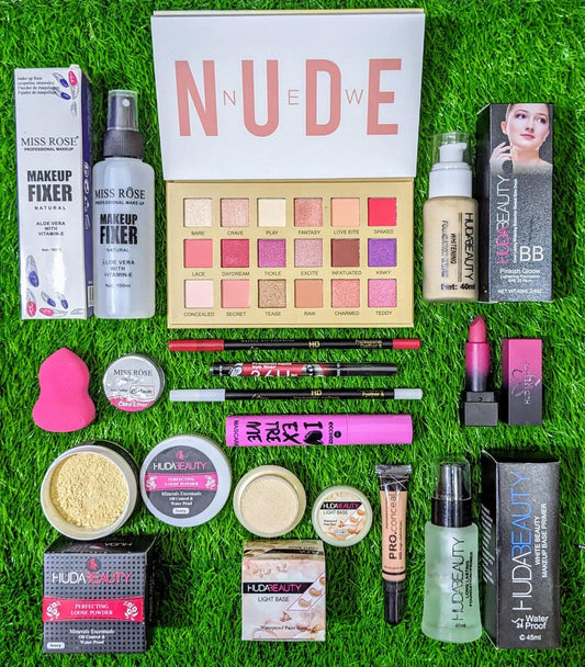 14-in-1 Makeup Kit for Women with Foundation & Eyeshadow