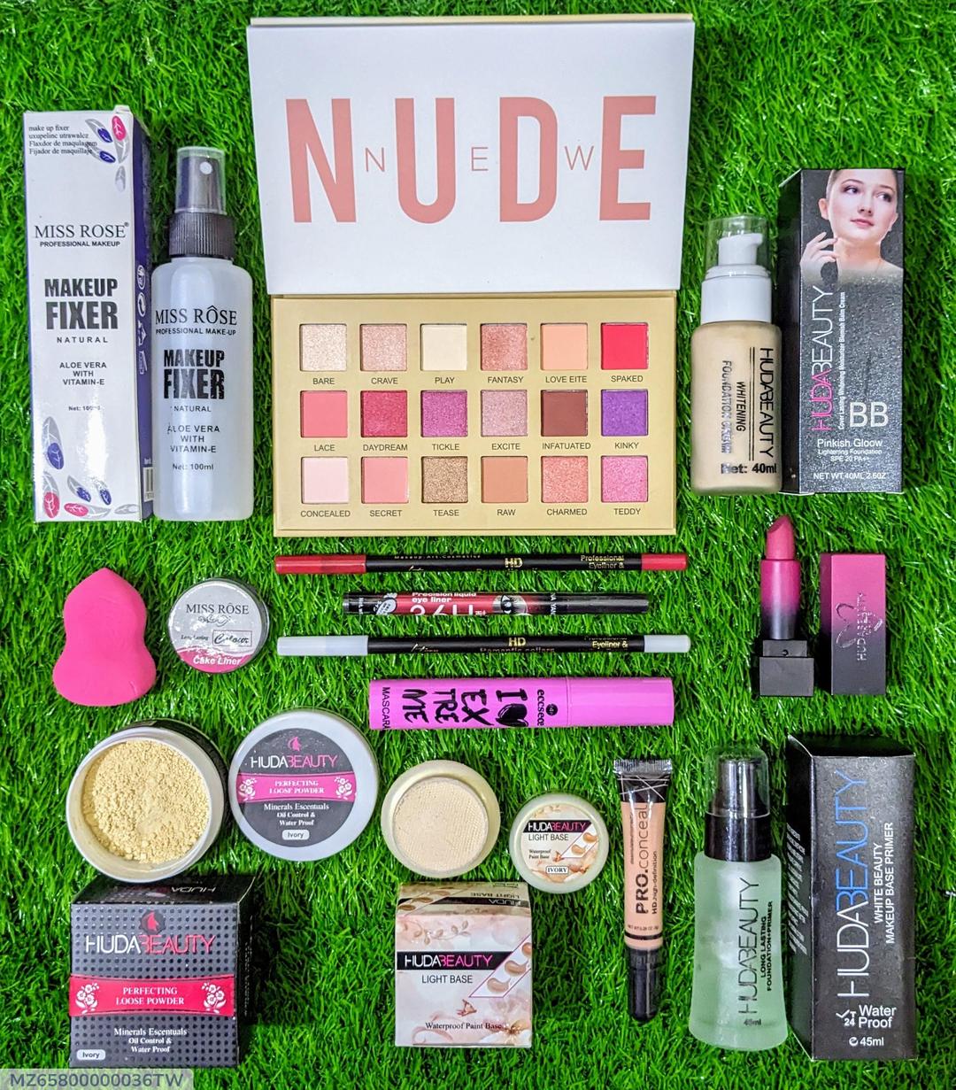 14-in-1 Makeup Kit for Women with Foundation & Eyeshadow