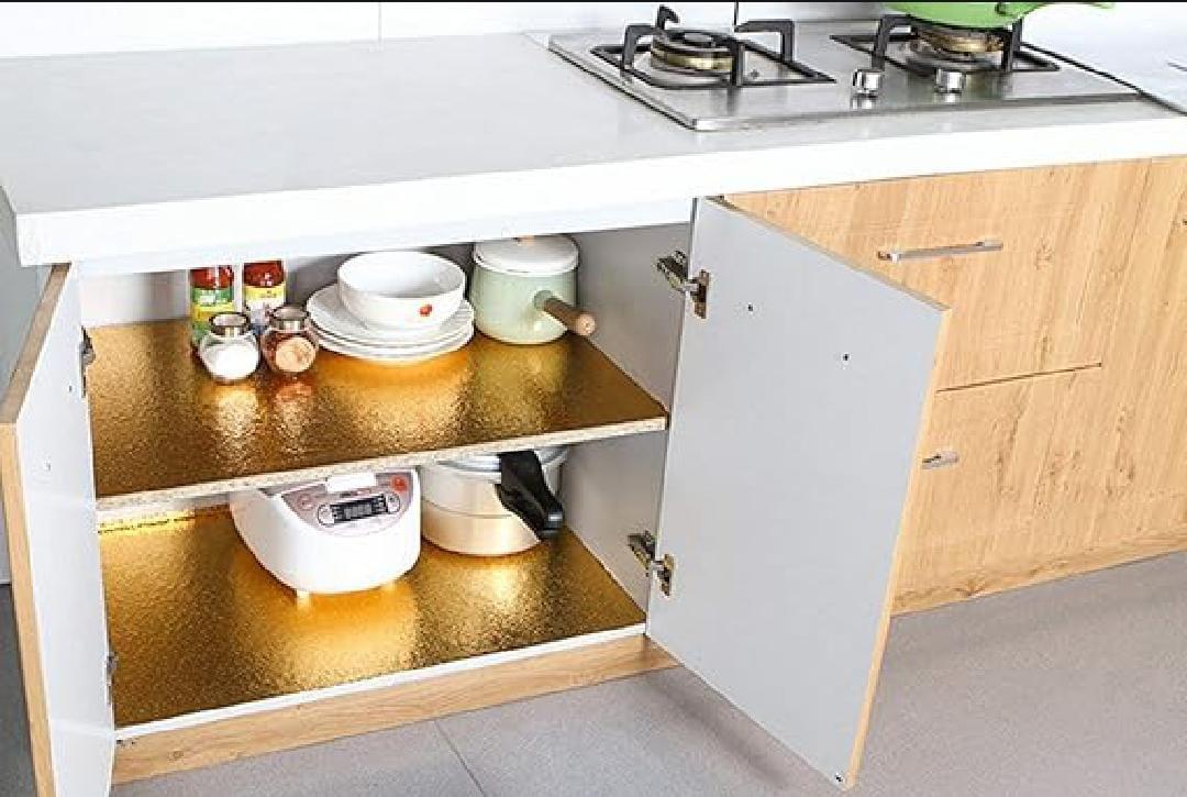 Golden Kitchen Foil Set of 3 Durable Rust-Resistant