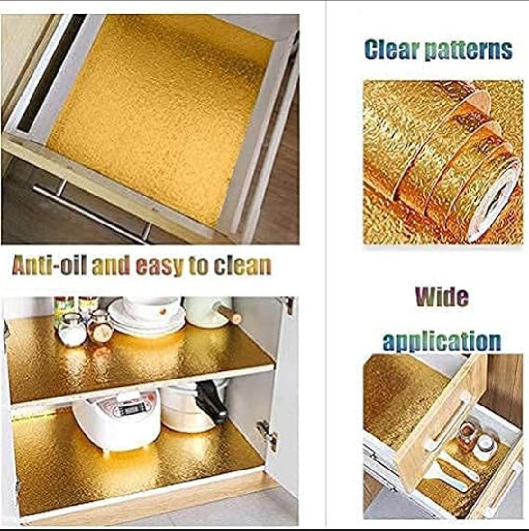 Golden Kitchen Foil Set of 3 Durable Rust-Resistant