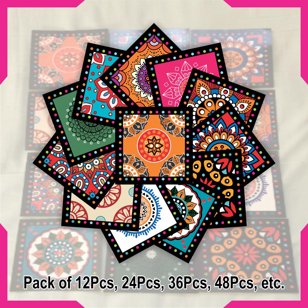 Self-Adhesive Wall Stickers Modern Quartz Mandala
60 Pcs